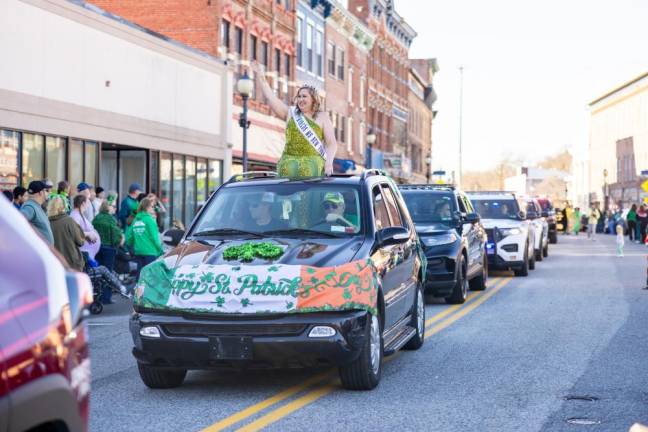 Port Jervis St. Patrick’s Day Parade on March 3, 2024. Photo by Sammie Finch