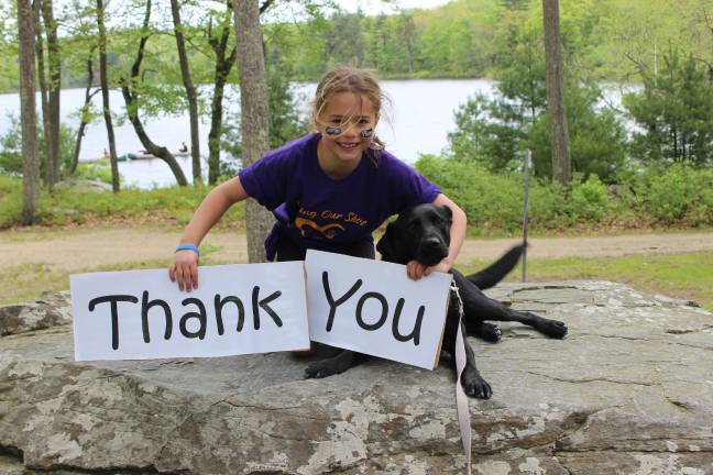 'Taking Our Shot' 5K to benefit juvenile diabetes research A thank you for helping juvenile diabetes research at a past 5K (Photo provided)