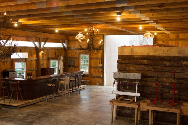 Locals brew up first NJ hard cider company Twisted Limb's barn, built by hand by Frank Voris and Marty Willard.