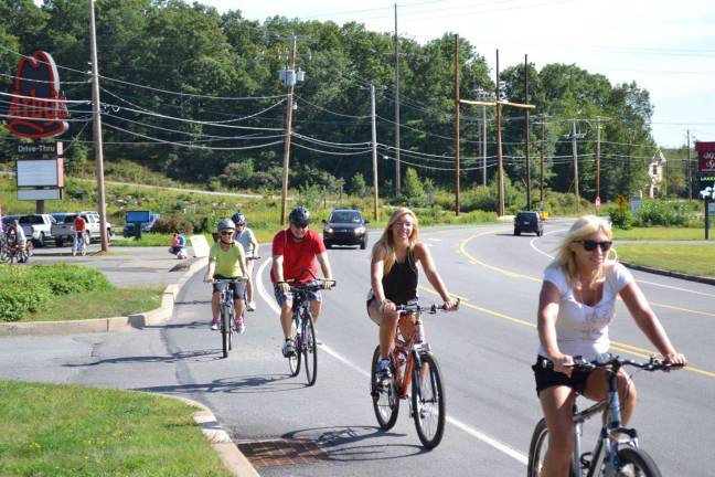 Wally Lake Fest: Three days of fun and sun The Tour de Towpath will be held at Lake Wally Fest on Sunday, Aug. 27. The tour, from 9 a.m. to 5 p.m., begins at the Wallenpaupack Visitors Center for a 16- or 32-mile road ride out to the Zane Grey Museum on the Lackawaxen. The cost is $25, with $5 for return shuttle at Zane Gray, and $35 for bike rental. Register online at bikereg.com/tdtp. (Lake Wally Fest Facebook photo)