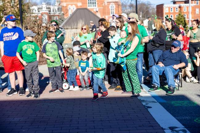 Port Jervis St. Patrick’s Day Parade on March 3, 2024. Photo by Sammie Finch