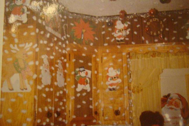 Memories of my dad at Christmas Daddy's cotton balls turned the inside of our city apartment into a winter wonderland (Photo provided)