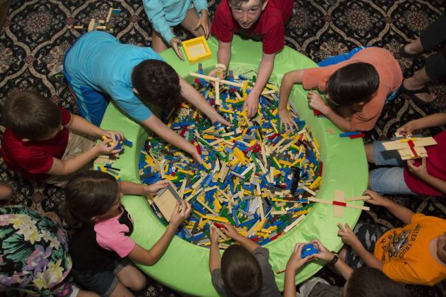 Lego club starts at the library Photo by Robert Breese