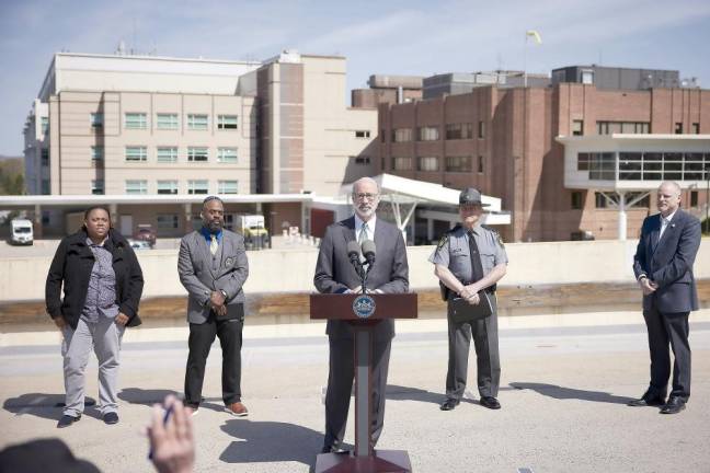 Pennsylvania State Police prepared to implement stricter ghost gun regulations Pennsylvania Governor Tom Wolf spoke with the press in York on April 29. He was joined by Pennsylvania State Police Commissioner Colonel Robert Evanchick to announce that, following the Biden Administration’s new final rule on ghost guns, Pennsylvania stands ready to implement the same regulation at the state level.
