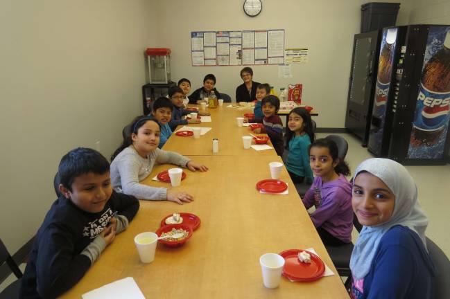 English as a second language students celebrate at DVES English as a second language students celebrate at DVES