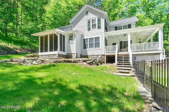 Fully restored historical home sits on 7 private acres Fully restored historical home sits on 7 private acres