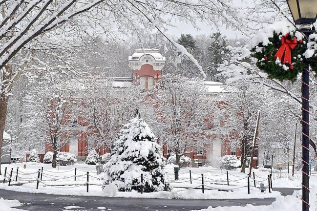 The Christmas season in Honesdale