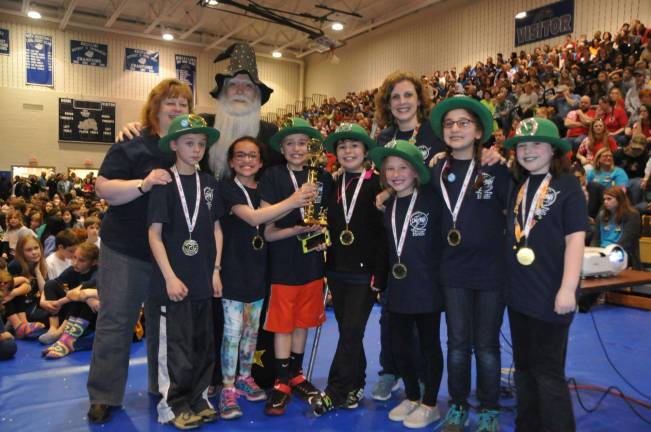 Northeast PA's most creative students win at States, head to World Finals Delaware Valley Elementary School - Problem 2, Technical Difficulties First Place Division 1.