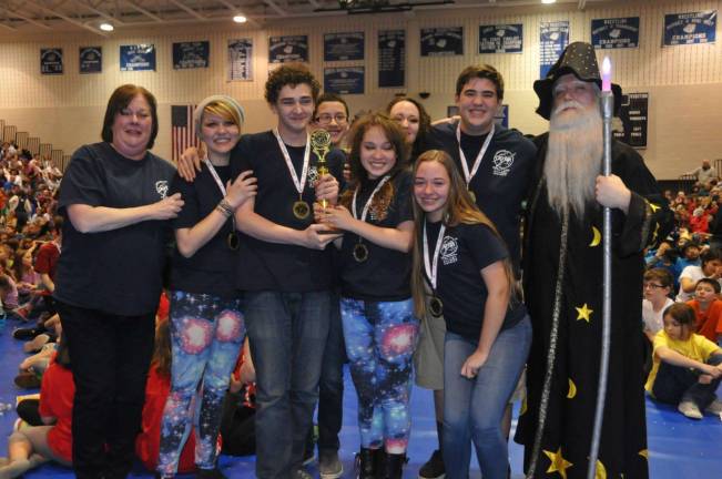 Northeast PA's most creative students win at States, head to World Finals Delaware Valley High School - Problem 5, Silent Movie First Place Division 3.