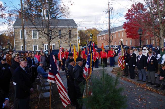 Halloween crowds beat out Veterans Day Veterans Day 2016 in Milford (Photo by George Leroy Hunter)