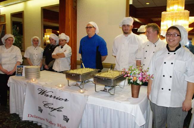 Local chefs serve up dinner to raise $40,000 The Delaware Valley High School Warrior Cafe.