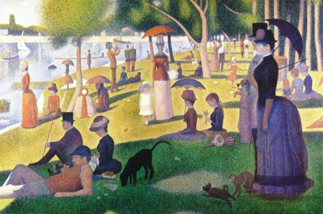 &quot;Sunday Afternoon...&quot; by George Seurat (1886)