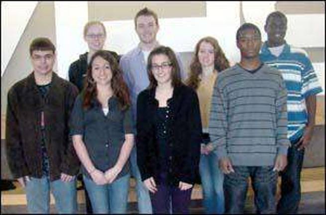 January's Students of the Month at Delawware Valley High School January's Students of the Month at Delawware Valley High School