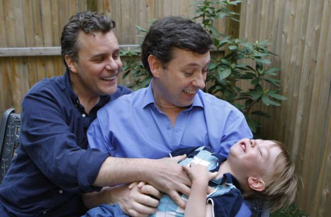 Court: Gays can seek parental rights for nonbiological kids Court: Gays can seek parental rights for nonbiological kids