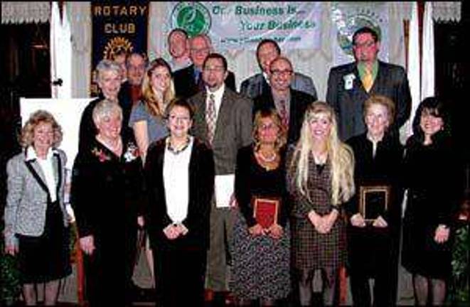 Local volunteers recognized Local volunteers recognized