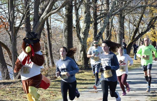 13th Annual Turkey Trot 5K Runners from the 2024 Turkey Trot 5K.