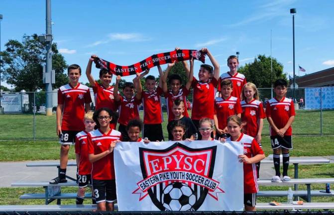Volunteers are (mostly) hard to find Eastern Pike Youth Soccer players. (Photo courtesy of James Scott)