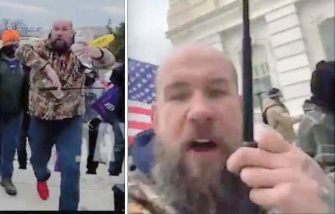 Attorney: Stockholm man to plead guilty in Capitol breach Scott Fairlamb (U.S. Department of Justice)