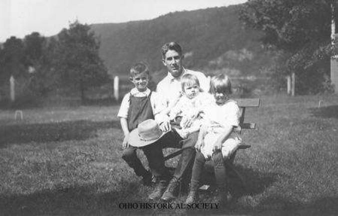 Zane Grey Festival celebrates an American author's passions Zane Grey and his children, Romer, Loren and Betty, in Lackawaxen ca. 1916.