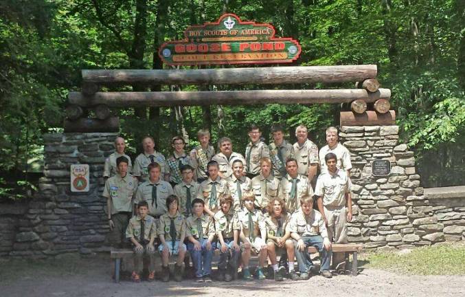 Shohola scouts enjoy the many benefits of summer camp Photo provided