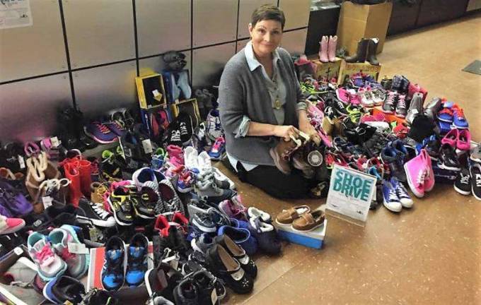 Shoe drive to honor memory of a beloved shoemaker Mary Decker with shoe donations (Photo provided)