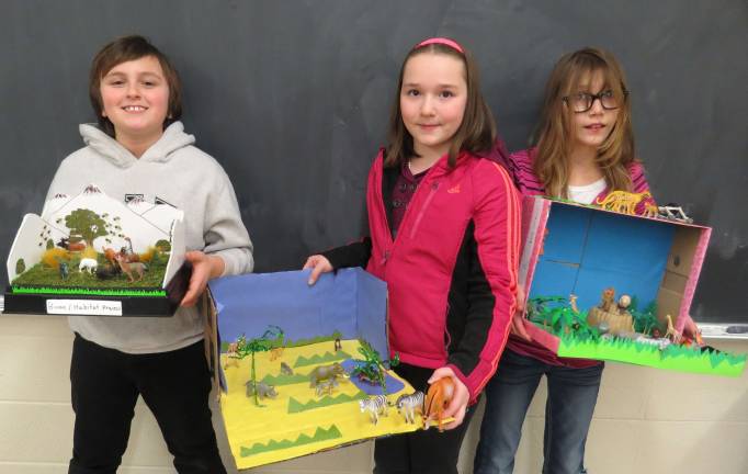 Constructing biomes Angelo Ratuis, Kayla MacDonald and Justinn Brockway.