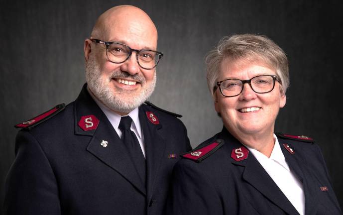 New Salvation Army divisional leaders appointed D+P Blog Banner - Barb & Ed Headshot