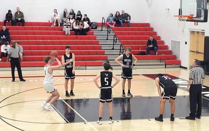 DV boys’ JV basketball dominates Honesdale in 53-38 victory