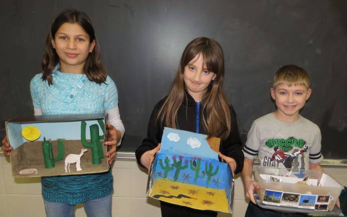 Constructing biomes Jazmyne Bates, Delaney Prince and Jacob Wiley.