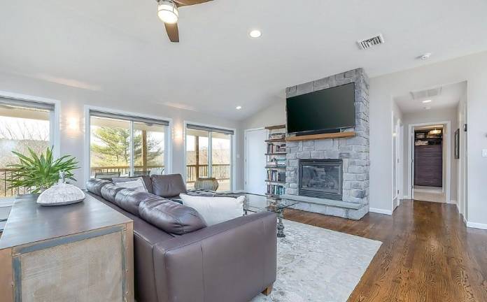 Unique, upscale and secluded home has scenic views Unique, upscale and secluded home has scenic views