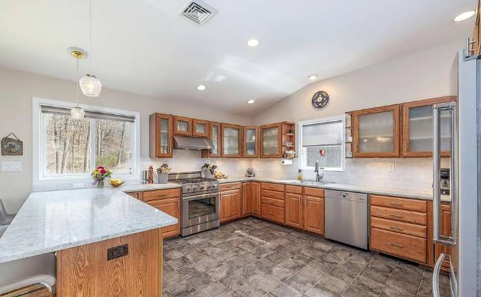 Unique, upscale and secluded home has scenic views Unique, upscale and secluded home has scenic views