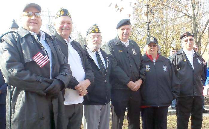 From left: Ray Pranga, Gary Decker, Dennis Kelley, Bob Meyer, Patti Kupillas and Tom Rotella