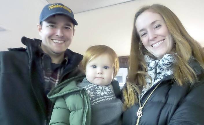 Wishes come true at 'An Old-Fashioned Milford Christmas' Andrew Latini, Finn Latini, and Brittany Latini