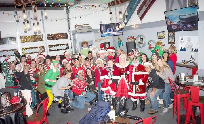 Santa Crawl at the Jive Bar