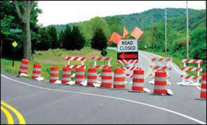 Route 209 detours Taking place Route 209 detours Taking place