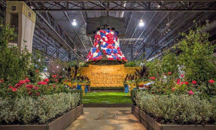 Flower show's focus on water lets visitors dive into spring From the Philadelphia Flower Show Facebook page