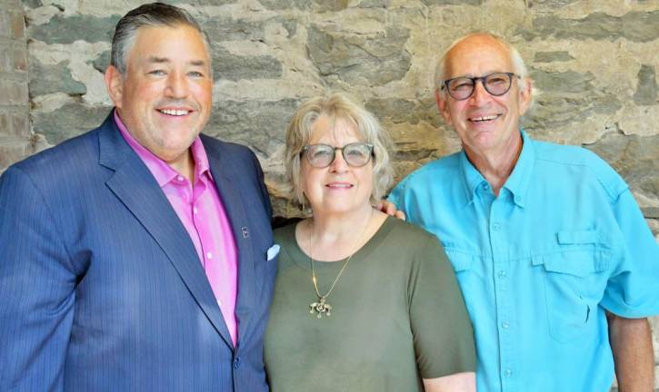 Justin, Jeanne and Grant Genzlinger of Settlers Hospitality. Photos provided by the Greater Pike Community Foundation.