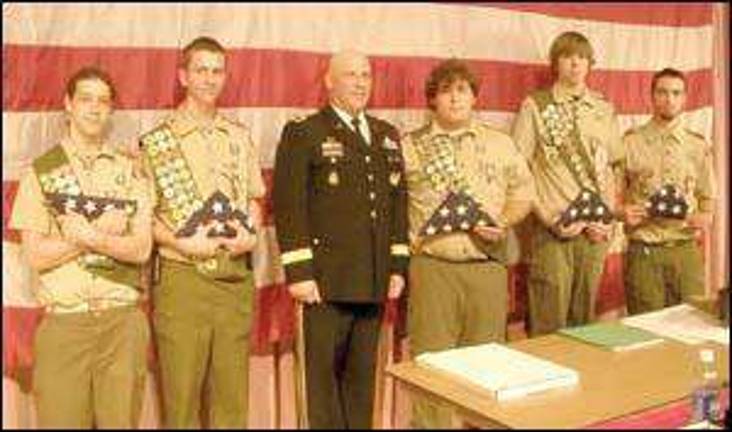 General has local Boy Scout connection General has local Boy Scout connection