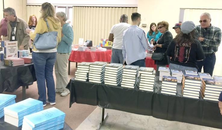 The pop-up bookstore.