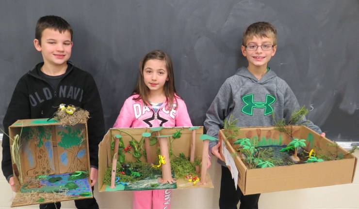 Constructing biomes Charlie Lee, Lisa Rossi and Harrison Stark.