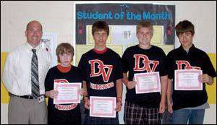 Delaware Valley Middle School students of the month Delaware Valley Middle School students of the month