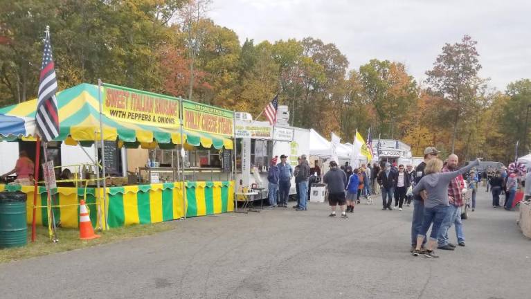 Food vendors (Photo by Ken Hubeny Sr.)