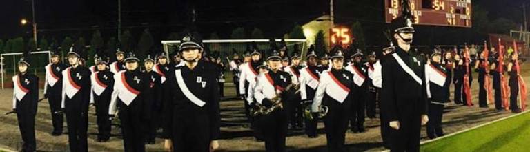 Check out the music department's plans for fall The Delaware Valley Marching Band will peform at all football games this year, home and away (Photo provided)