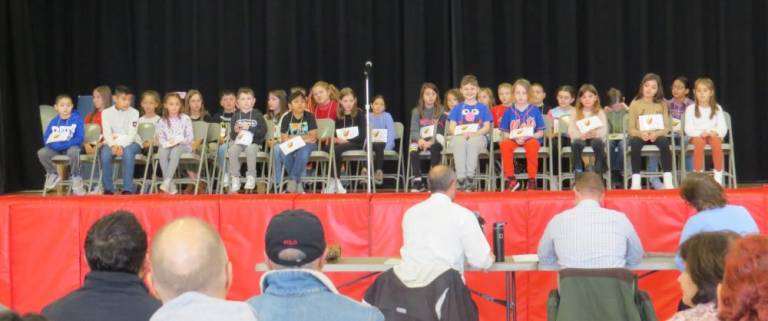 A total of 32 DVES students participated in this year’s Spelling Bee.