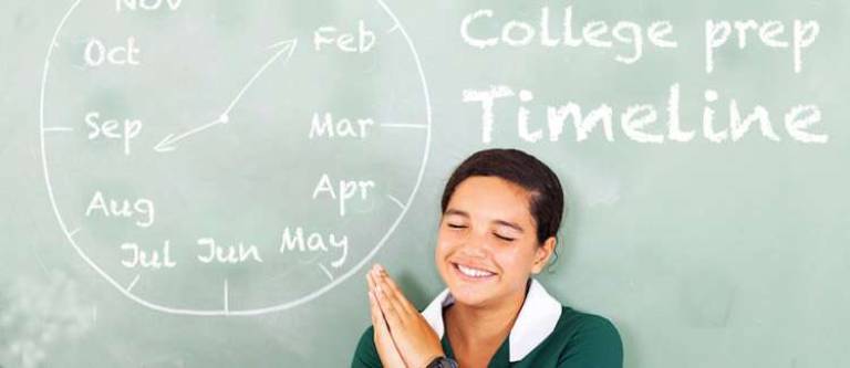 Countdown to college: A timeline for high school Countdown to college: A timeline for high school