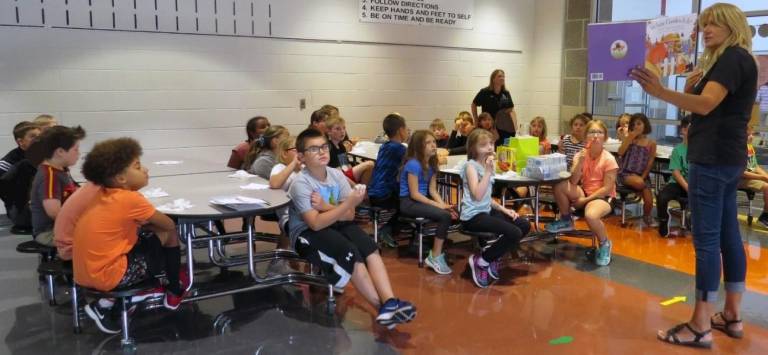 Summer reading is a breeze 32 students participated in the Camp Read-A-Lot Challenge.