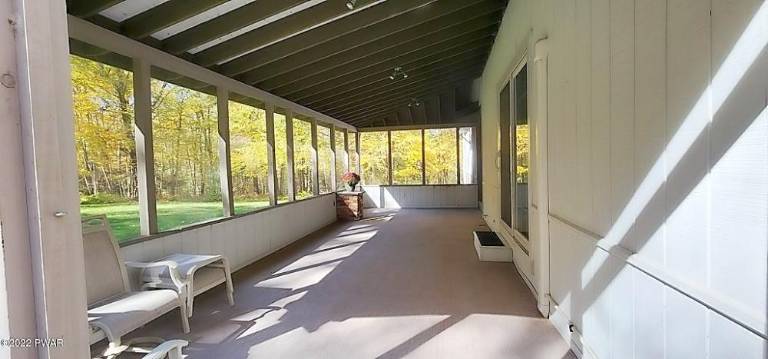 Privately set, renovated home has land, lake access and no dues Privately set, renovated home has land, lake access and no dues