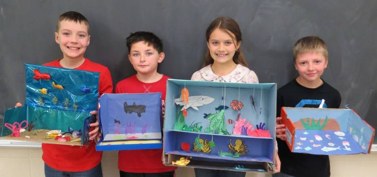 Constructing biomes Aidan McBride, Matthew Ford, Olivia Johnson and Jacob Gigi.