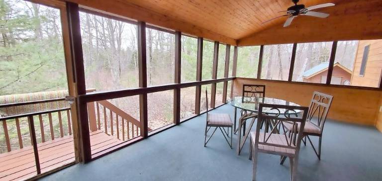 Enclosed porch