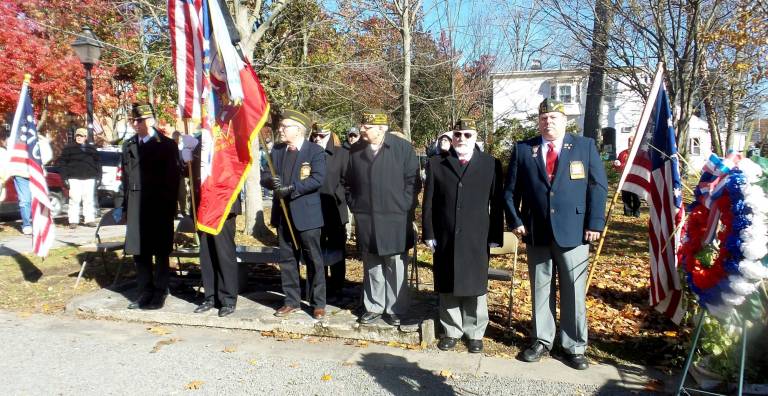 Community gathers to commemorate Veterans Day Pike County vets at Soldiers and Sailors Park